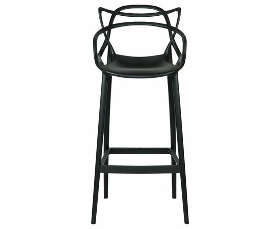 Стул барный DOBRIN MASTERS BAR, чёрный (B-03), Вариант: чёрный (B-03), изображение 6 | Интернет магазин мебели и декора LifeDekor