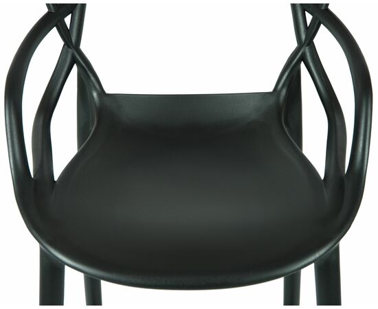 Стул барный DOBRIN MASTERS BAR, чёрный (B-03), Вариант: чёрный (B-03), изображение 8 | Интернет магазин мебели и декора LifeDekor