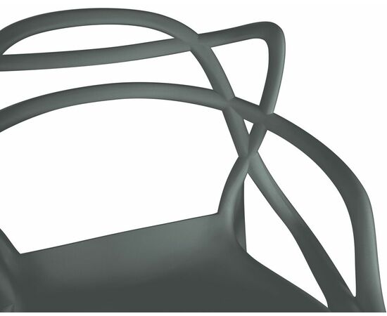 Стул барный DOBRIN MASTERS BAR, тёмно-серый (GR-04), Вариант: тёмно-серый (GR-04), изображение 7 | Интернет магазин мебели и декора LifeDekor