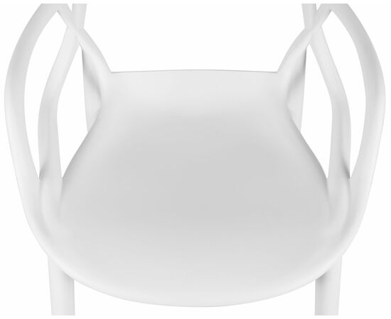 Стул барный DOBRIN MASTERS BAR, белый (W-02), Вариант: белый (W-02), изображение 8 | Интернет магазин мебели и декора LifeDekor