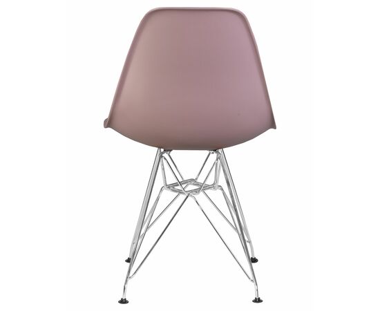 Стул обеденный DOBRIN DSR, ножки хром, цвет сиреневый (P-04), Вариант: ножки хром, цвет сиреневый (P-04), изображение 5 | Интернет магазин мебели и декора LifeDekor