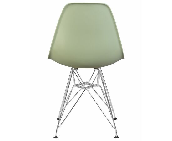 Стул обеденный DOBRIN DSR, ножки хром, цвет мятный (NX-G-09), Вариант: ножки хром, цвет мятный (NX-G-09), изображение 5 | Интернет магазин мебели и декора LifeDekor