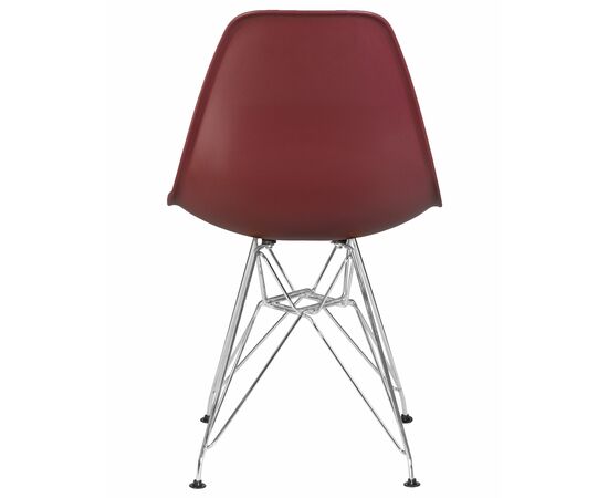 Стул обеденный DOBRIN DSR, ножки хром, цвет сливовый (R-13), Вариант: ножки хром, цвет сливовый (R-13), изображение 5 | Интернет магазин мебели и декора LifeDekor