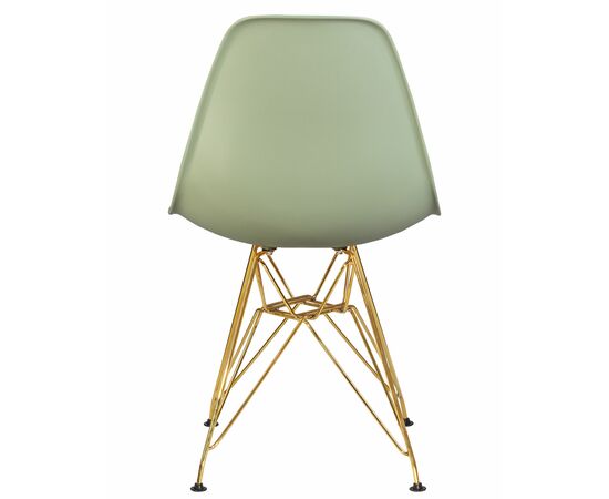 Стул обеденный DOBRIN DSR, ножки золотые, цвет мятный (NX-G-09), Вариант: ножки золотые, цвет мятный (NX-G-09), изображение 5 | Интернет магазин мебели и декора LifeDekor