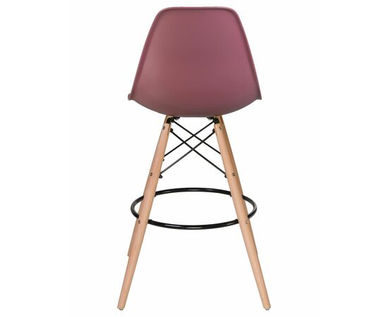 Стул барный DOBRIN DSW BAR, ножки светлый бук, цвет пыльная роза (NX-P-11), Вариант: ножки светлый бук, цвет пыльная роза (NX-P-11), изображение 5 | Интернет магазин мебели и декора LifeDekor