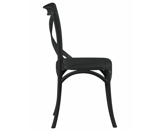 Стул обеденный DOBRIN MASON, цвет чёрный (B-03), Вариант: цвет чёрный (B-03), изображение 3 | Интернет магазин мебели и декора LifeDekor