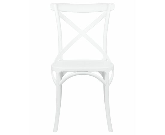 Стул обеденный DOBRIN MASON, цвет белый (W-02), Вариант: цвет белый (W-02), изображение 6 | Интернет магазин мебели и декора LifeDekor