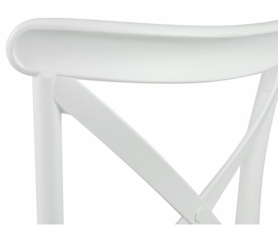 Стул обеденный DOBRIN MASON, цвет белый (W-02), Вариант: цвет белый (W-02), изображение 7 | Интернет магазин мебели и декора LifeDekor