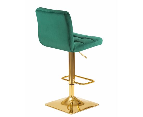 Стул барный DOBRIN GOLDIE, зеленый велюр (MJ9-88), Вариант: зеленый велюр (MJ9-88), изображение 4 | Интернет магазин мебели и декора LifeDekor