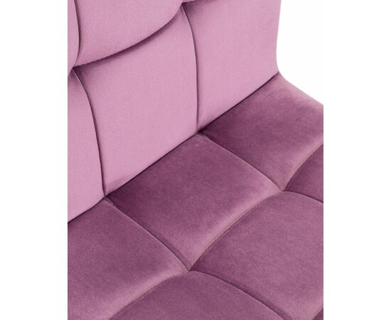 Стул барный DOBRIN GOLDIE, пудрово-сиреневый велюр (MJ9-52), Вариант: пудрово-сиреневый велюр (MJ9-52), изображение 9 | Интернет магазин мебели и декора LifeDekor