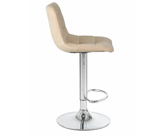 Стул барный DOBRIN TAILOR, бежевый велюр (MJ9-10), Вариант: бежевый велюр (MJ9-10), изображение 3 | Интернет магазин мебели и декора LifeDekor