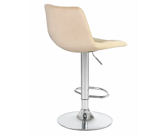 Стул барный DOBRIN TAILOR, бежевый велюр (MJ9-10), Вариант: бежевый велюр (MJ9-10), изображение 4 | Интернет магазин мебели и декора LifeDekor