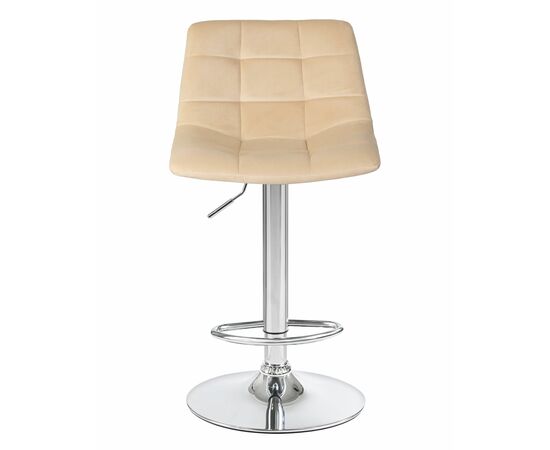 Стул барный DOBRIN TAILOR, бежевый велюр (MJ9-10), Вариант: бежевый велюр (MJ9-10), изображение 6 | Интернет магазин мебели и декора LifeDekor