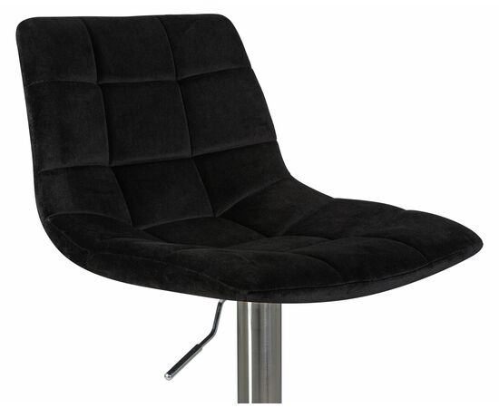 Стул барный DOBRIN TAILOR, черный велюр (MJ9-101), Вариант: черный велюр (MJ9-101), изображение 7 | Интернет магазин мебели и декора LifeDekor