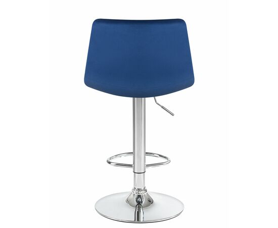 Стул барный DOBRIN TAILOR, синий велюр (MJ9-117), Вариант: синий велюр (MJ9-117), изображение 4 | Интернет магазин мебели и декора LifeDekor