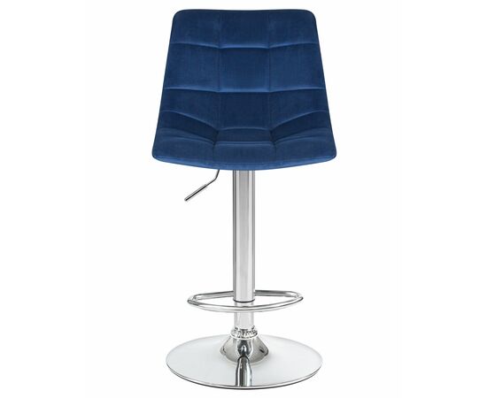 Стул барный DOBRIN TAILOR, синий велюр (MJ9-117), Вариант: синий велюр (MJ9-117), изображение 5 | Интернет магазин мебели и декора LifeDekor