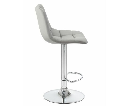 Стул барный DOBRIN TAILOR, серый велюр (MJ9-75), Вариант: серый велюр (MJ9-75), изображение 2 | Интернет магазин мебели и декора LifeDekor