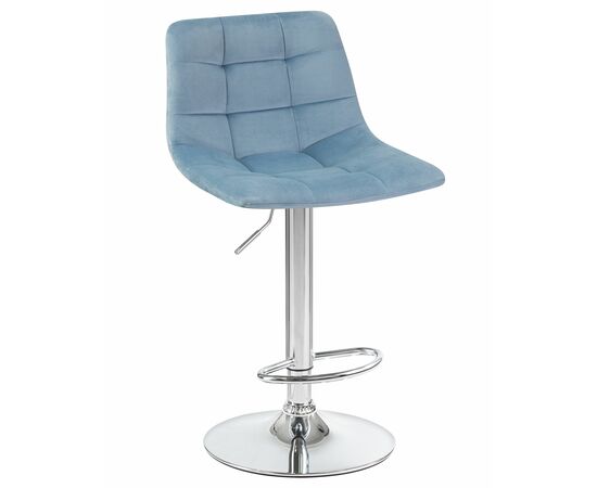 Стул барный DOBRIN TAILOR, пудрово-голубой велюр (MJ9-74), Вариант: пудрово-голубой велюр (MJ9-74), изображение 8 | Интернет магазин мебели и декора LifeDekor