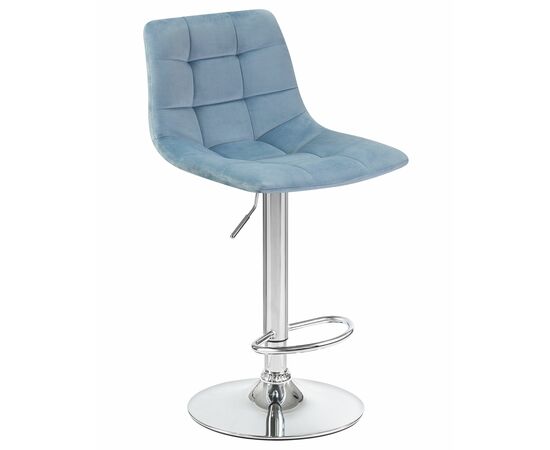 Стул барный DOBRIN TAILOR, пудрово-голубой велюр (MJ9-74), Вариант: пудрово-голубой велюр (MJ9-74) | Интернет магазин мебели и декора LifeDekor