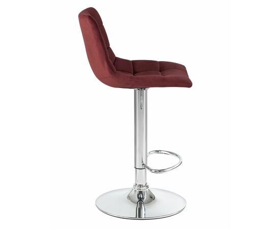 Стул барный DOBRIN TAILOR, винный велюр (MJ9-35), Вариант: винный велюр (MJ9-35), изображение 2 | Интернет магазин мебели и декора LifeDekor