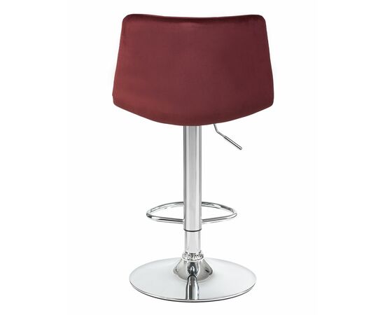 Стул барный DOBRIN TAILOR, винный велюр (MJ9-35), Вариант: винный велюр (MJ9-35), изображение 4 | Интернет магазин мебели и декора LifeDekor