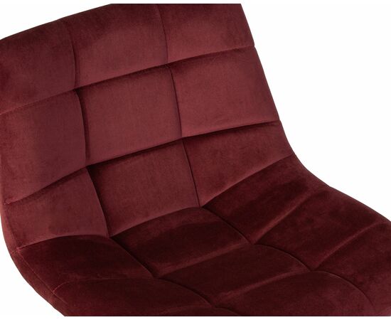 Стул барный DOBRIN TAILOR, винный велюр (MJ9-35), Вариант: винный велюр (MJ9-35), изображение 6 | Интернет магазин мебели и декора LifeDekor
