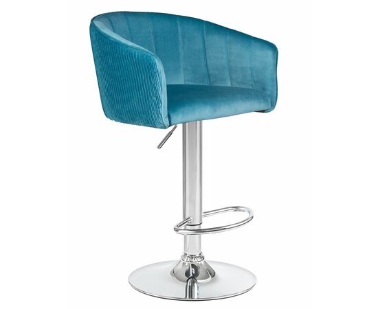Стул барный DOBRIN DARCY, морской волны велюр (1922-7), Вариант: морской волны велюр (1922-7), изображение 2 | Интернет магазин мебели и декора LifeDekor