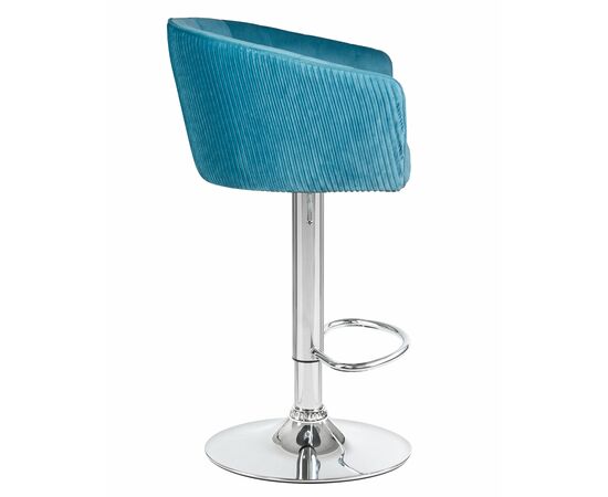 Стул барный DOBRIN DARCY, морской волны велюр (1922-7), Вариант: морской волны велюр (1922-7), изображение 3 | Интернет магазин мебели и декора LifeDekor