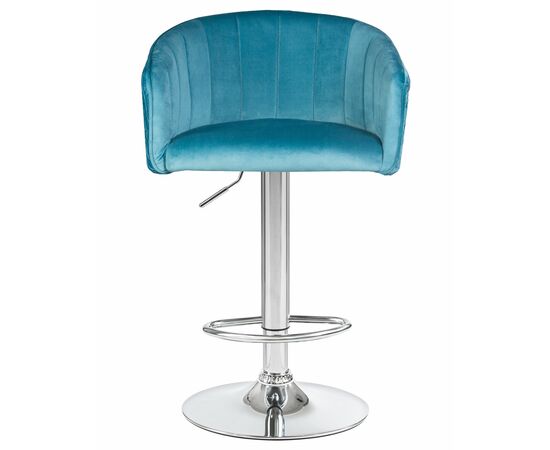 Стул барный DOBRIN DARCY, морской волны велюр (1922-7), Вариант: морской волны велюр (1922-7), изображение 6 | Интернет магазин мебели и декора LifeDekor