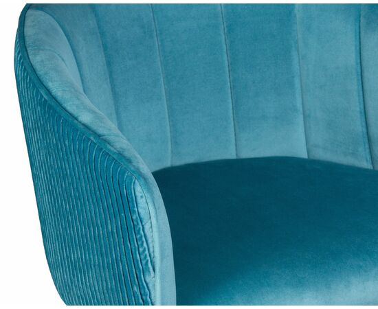 Стул барный DOBRIN DARCY, морской волны велюр (1922-7), Вариант: морской волны велюр (1922-7), изображение 7 | Интернет магазин мебели и декора LifeDekor