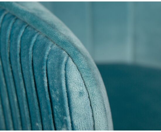 Стул барный DOBRIN DARCY, морской волны велюр (1922-7), Вариант: морской волны велюр (1922-7), изображение 8 | Интернет магазин мебели и декора LifeDekor