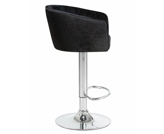 Стул барный DOBRIN DARCY, черный велюр (1922-21), Вариант: черный велюр (1922-21), изображение 3 | Интернет магазин мебели и декора LifeDekor
