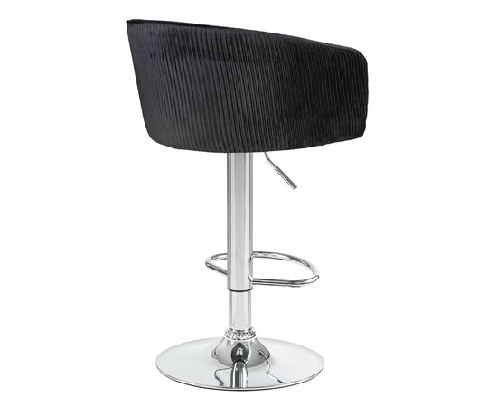 Стул барный DOBRIN DARCY, черный велюр (1922-21), Вариант: черный велюр (1922-21), изображение 4 | Интернет магазин мебели и декора LifeDekor