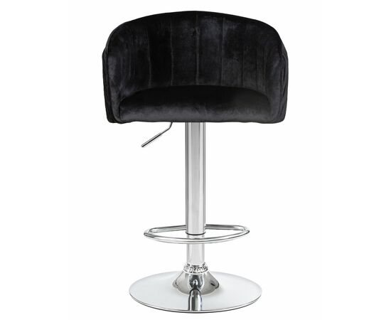 Стул барный DOBRIN DARCY, черный велюр (1922-21), Вариант: черный велюр (1922-21), изображение 6 | Интернет магазин мебели и декора LifeDekor