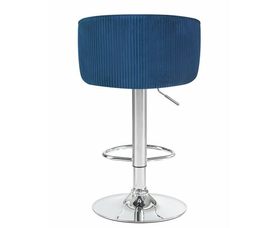 Стул барный DOBRIN DARCY, синий велюр (1922-20), Вариант: синий велюр (1922-20), изображение 5 | Интернет магазин мебели и декора LifeDekor