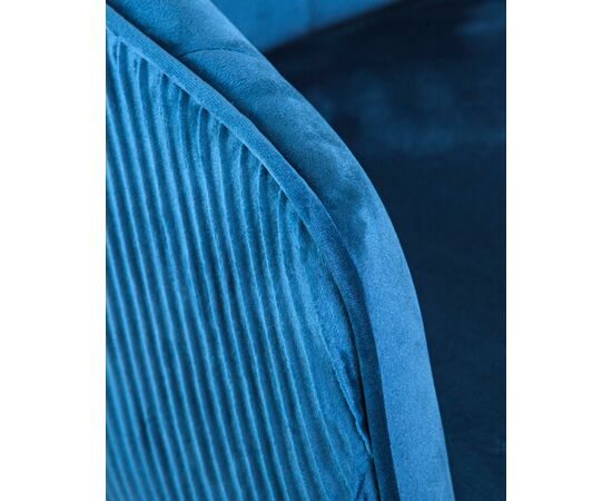 Стул барный DOBRIN DARCY, синий велюр (1922-20), Вариант: синий велюр (1922-20), изображение 7 | Интернет магазин мебели и декора LifeDekor