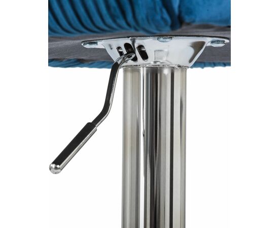 Стул барный DOBRIN DARCY, синий велюр (1922-20), Вариант: синий велюр (1922-20), изображение 8 | Интернет магазин мебели и декора LifeDekor