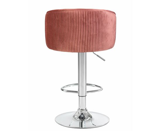 Стул барный DOBRIN DARCY, бронзово-розовый велюр (1922-17), Вариант: бронзово-розовый велюр (1922-17), изображение 5 | Интернет магазин мебели и декора LifeDekor