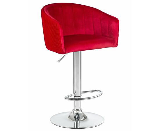 Стул барный DOBRIN DARCY, малиновый велюр (1922-14), Вариант: малиновый велюр (1922-14) | Интернет магазин мебели и декора LifeDekor
