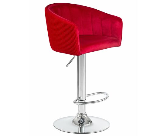 Стул барный DOBRIN DARCY, малиновый велюр (1922-14), Вариант: малиновый велюр (1922-14), изображение 2 | Интернет магазин мебели и декора LifeDekor