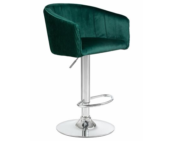 Стул барный DOBRIN DARCY, зеленый велюр (1922-9), Вариант: зеленый велюр (1922-9), изображение 2 | Интернет магазин мебели и декора LifeDekor