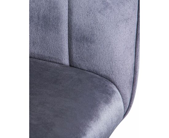 Стул барный DOBRIN DARCY, серый велюр (1922-19), Вариант: серый велюр (1922-19), изображение 7 | Интернет магазин мебели и декора LifeDekor