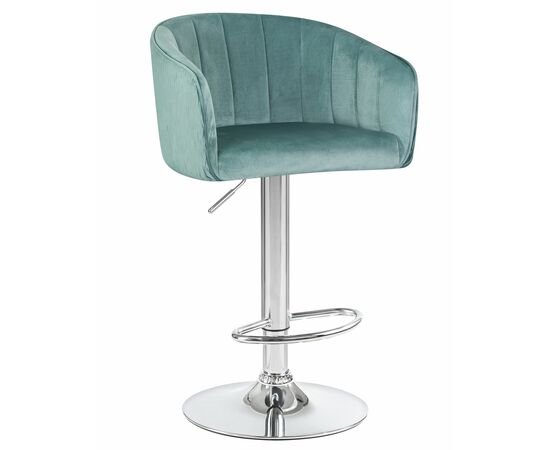 Стул барный DOBRIN DARCY, мятный велюр (1922-8), Вариант: мятный велюр (1922-8) | Интернет магазин мебели и декора LifeDekor