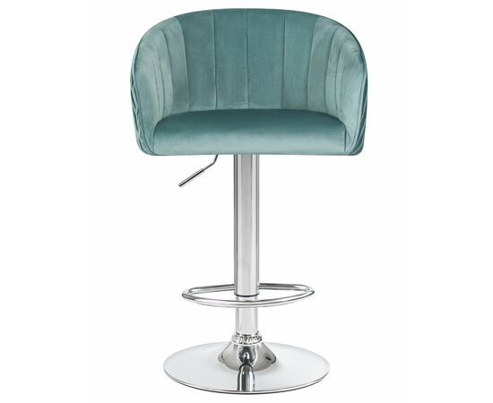 Стул барный DOBRIN DARCY, мятный велюр (1922-8), Вариант: мятный велюр (1922-8), изображение 6 | Интернет магазин мебели и декора LifeDekor