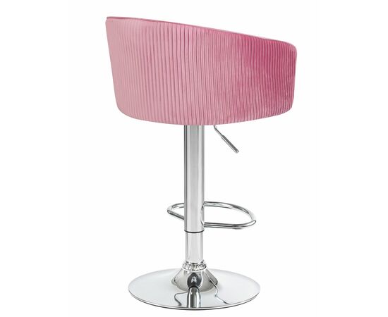 Стул барный DOBRIN DARCY, розовый велюр (1922-16), Вариант: розовый велюр (1922-16), изображение 4 | Интернет магазин мебели и декора LifeDekor