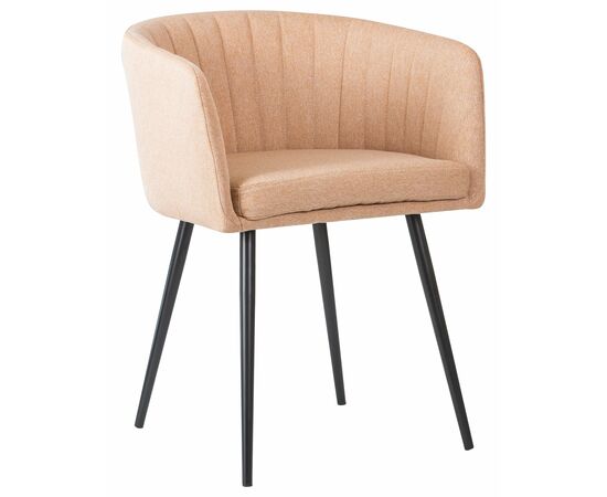 Стул обеденный DOBRIN ALINA, бежевая ткань (LAR-106D-4), Вариант: бежевая ткань (LAR-106D-4) | Интернет магазин мебели и декора LifeDekor