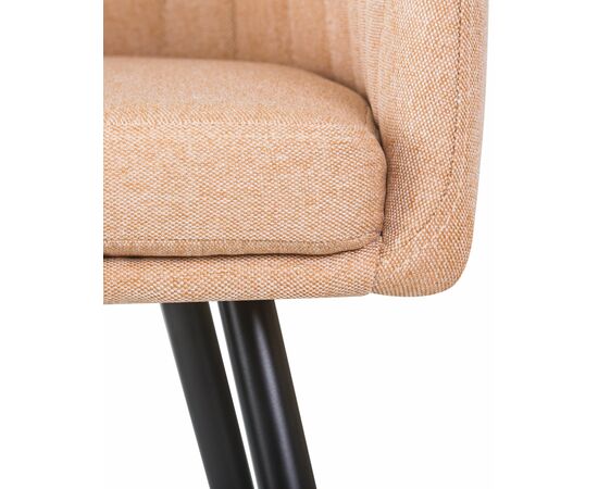 Стул обеденный DOBRIN ALINA, бежевая ткань (LAR-106D-4), Вариант: бежевая ткань (LAR-106D-4), изображение 7 | Интернет магазин мебели и декора LifeDekor