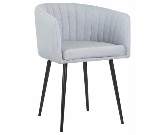 Стул обеденный DOBRIN ALINA, серо-голубая ткань (LAR-106D-23), Вариант: серо-голубая ткань (LAR-106D-23) | Интернет магазин мебели и декора LifeDekor