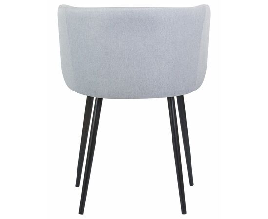 Стул обеденный DOBRIN ALINA, серо-голубая ткань (LAR-106D-23), Вариант: серо-голубая ткань (LAR-106D-23), изображение 5 | Интернет магазин мебели и декора LifeDekor