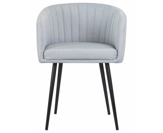 Стул обеденный DOBRIN ALINA, серо-голубая ткань (LAR-106D-23), Вариант: серо-голубая ткань (LAR-106D-23), изображение 6 | Интернет магазин мебели и декора LifeDekor